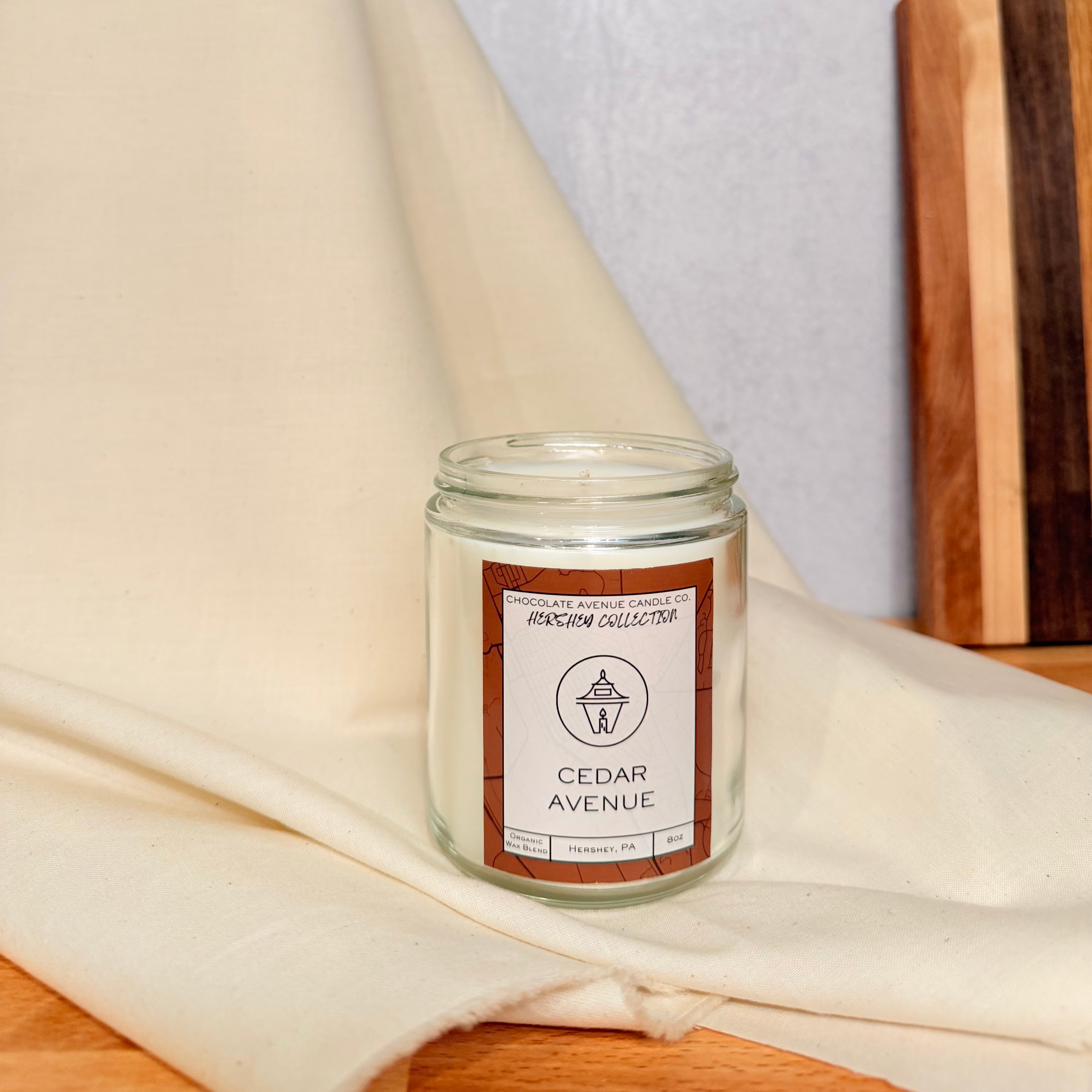 Cedar Avenue Candle | Citron & Cedarwood Fresh Woodsy Scent